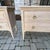 Beige Pair Modern History Weathered Oak Commodes For Sale - Image 8 of 11
