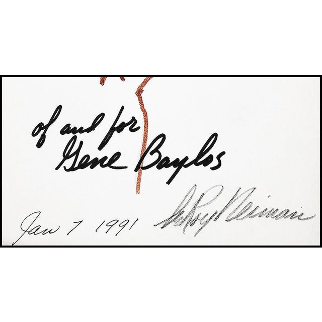 Abstract Expressionism 1990s The Celebrities' Comedian, Gene Baylos, LeRoy Neiman For Sale - Image 3 of 5
