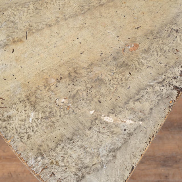 Pair, 19th Century Swedish Painted Demilune Console Tables For Sale - Image 6 of 12