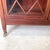 Edwardian Revival Mahogany Diamond Lattice Glazed Bookcase For Sale - Image 10 of 18