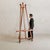 1910s Monumental Antique French Wooden Easel For Sale - Image 5 of 11
