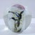 Colorful small glass paperweight from Seattle-based Glass Eye Studio, created with volcanic ash from the 1980 eruption of...