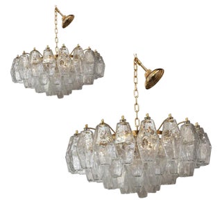 Murano Glass Sputnik Chandeliers by Simoeng, Set of 2 For Sale