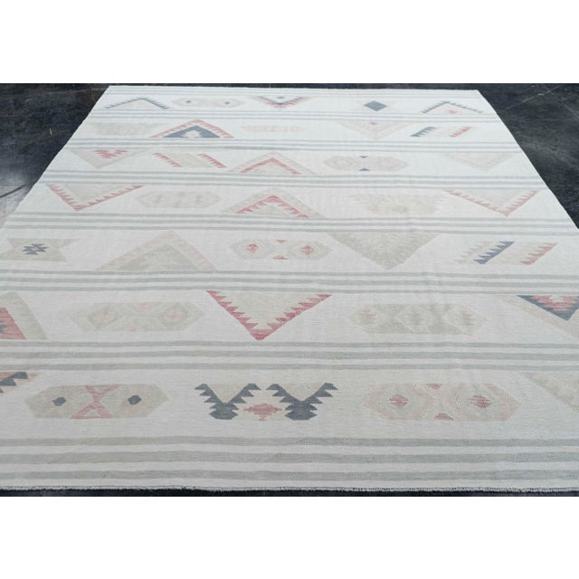 Turkish Kilim Oriental Handmade Flatweave 7'10" x 10'5" #20275 Explore a curated collection of hallway runners, wool rugs,...