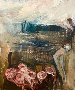 "The Piper of Dreams" Contemporary Figurative Oil Painting by Francesca Owen