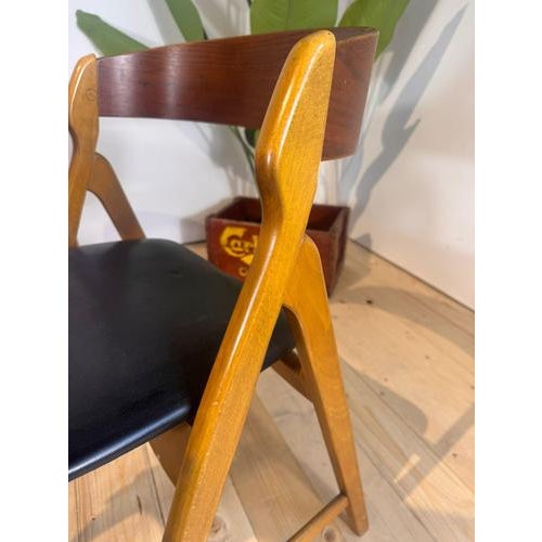 Chairs by Henning Kjærnulf, 1960s, Set of 6 For Sale - Image 6 of 7