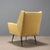 Textile Vintage Armchair with Foam Padding For Sale - Image 7 of 9