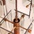 Brown Crystal Art Chandeliers, Italy, 1960s, Set of 2 For Sale - Image 8 of 13