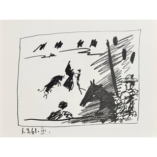 Pablo Picasso, Jeu de la Cape, 1961, Lithograph For Sale