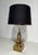 Bronze and brass Nenuphar table lamp Attributed to Maison Charles. Circa 1970 For Sale - Image 10 of 11