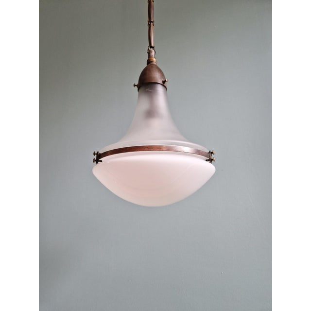 Luzette Pendant by Peter Behrens for Siemens-Schuckert, 1910s-1920s For Sale - Image 6 of 15