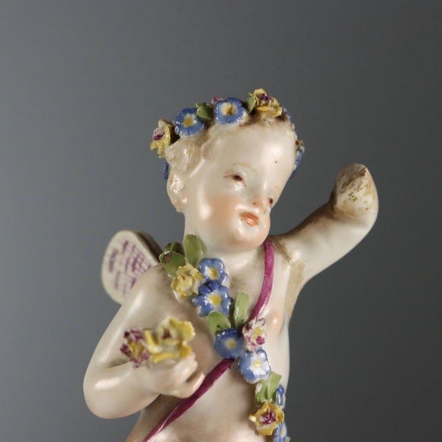 German Porcelain Figurines, Set of 3 For Sale - Image 4 of 14