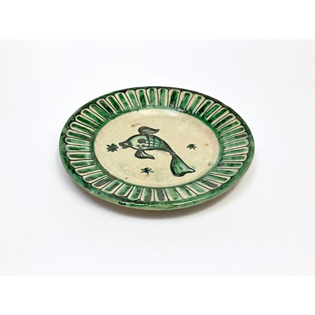 Vietri Plates from Fabbrica Ceramica Avallone, 1930s, Set of 4 For Sale - Image 9 of 14