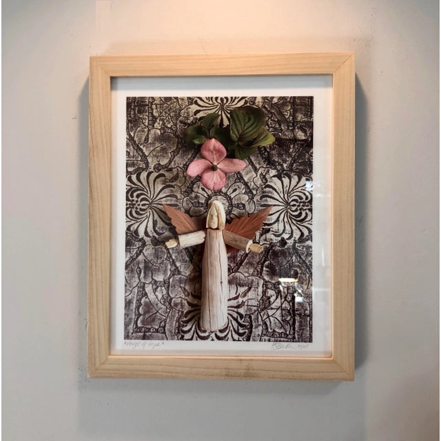 Still life “Angel of Hope," signed by the artist - Paula Stebbins Becker. Inspired by our human need for connection,...