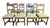 Mid 20th Century Set of 8 Italian Walnut Refettorio Chairs For Sale - Image 9 of 9