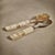 Beautifully crafted horn salad servers, each utensil features a simple shape with a finish that accentuates the horn's...