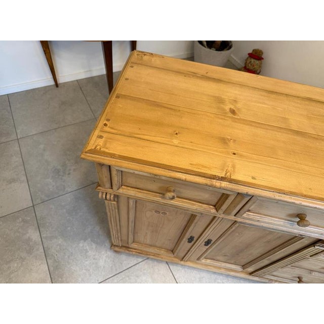 Apothecary Credenza in Softwood For Sale - Image 9 of 16