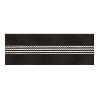 Schumacher Nilsson Tape Indoor & Outdoor in Black For Sale