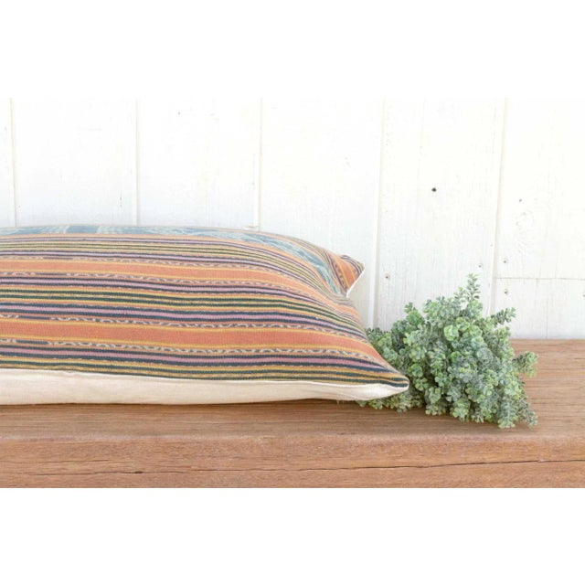 Moray Antique Sumatran Ikat Pillow For Sale In Los Angeles - Image 6 of 9