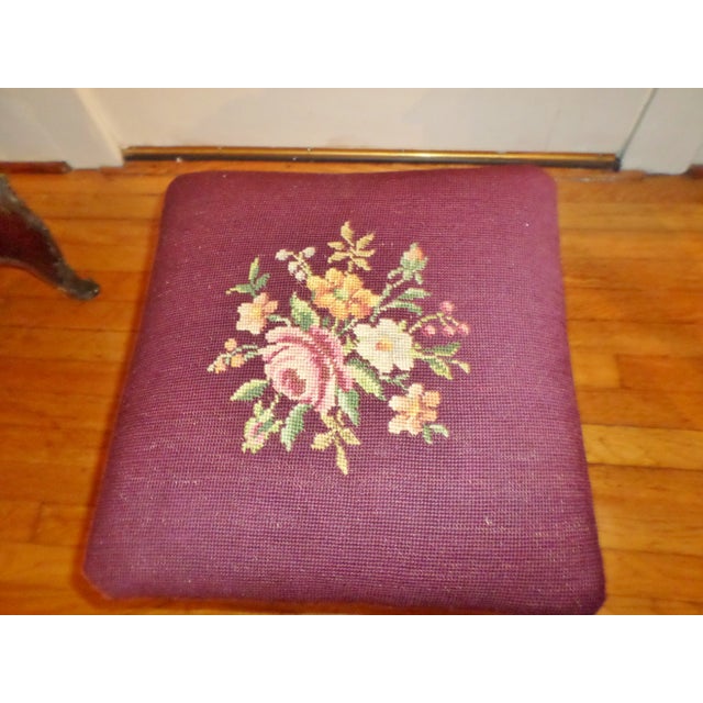 Wood 1700s Antique Baroque Footstool For Sale - Image 7 of 12