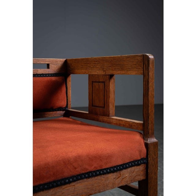 Dutch Art Nouveau Nieuwe Kunst Accent Chairs, 1890s, Set of 2 For Sale - Image 9 of 13