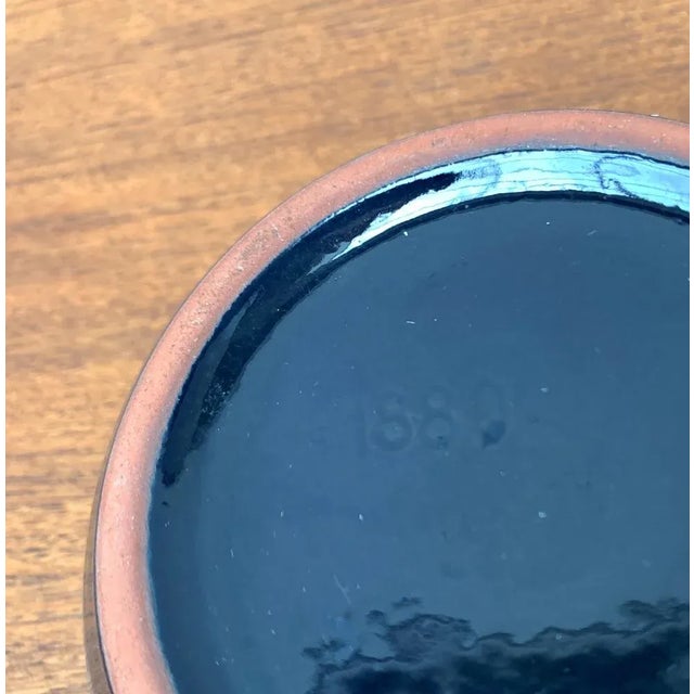 Ceramic Small Mid-Century German Ceramic Vase, 1960s For Sale - Image 7 of 11