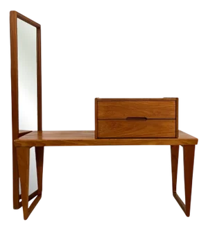 Teak Entryway Set Model 32 & 35 by Kai Kristiansen for Aksel Kjersgaard, Denmark, 1960s, Set of 3