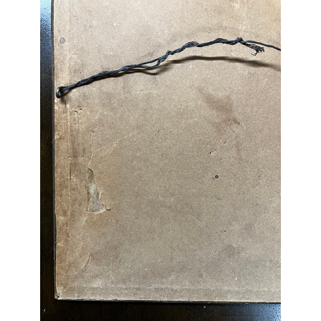 Pair of Rare Antique Religious Framed Prints of the Sacred Heart of Jesus and the Immaculate Heart of Mary For Sale - Image 16 of 18