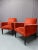 Set of Antique Velvet Armchairs For Sale - Image 3 of 6