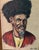 Textile Iranian Oil Portrait Painting on Linen Canvas, Framed 1974–75 Signed Ali-Sh Vintage For Sale - Image 7 of 8