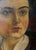 Mid 20th Century Italian Figurative Oil on Canvas Portrait of a Young Woman With Giltwood Frame For Sale - Image 6 of 18