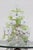Lime 20th Century Italian/Venetian Blown Glass Botanical Candelabra For Sale - Image 8 of 8