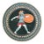 Vintage Painted Metal Plate With Greek Warrior For Sale