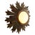 Sunflower Wall Light with Textured Glass Diffuser For Sale - Image 11 of 11