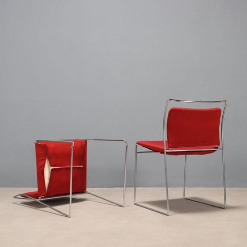 Tulu Chairs by Kazuhide Takahama for Gavina, Set of 8 For Sale - Image 9 of 11