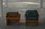 Swedish Modern Pine Lounge Chairs with Leather Armrests, 1970s, Set of 2 For Sale - Image 14 of 18