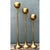 Mid 20th Century Vintage Brass Candle Holders - Set of Three For Sale - Image 5 of 12