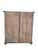 Brown South German Painted Folk Cupboard with Floral Paintings, 1814 For Sale - Image 8 of 9