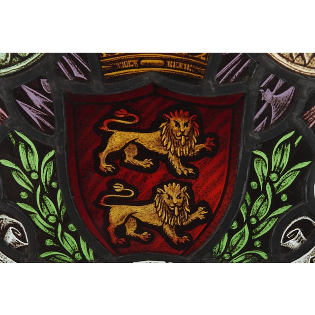 William the Conqueror Stained Glass Panel For Sale - Image 10 of 10