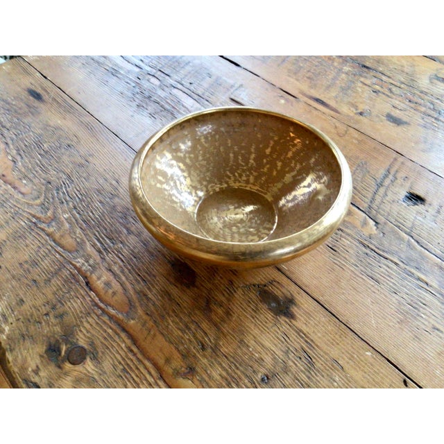 Vintage Stangl Pottery Gold Decorative Bowl Chairish