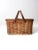 Wood Antique Hawkeye Basket Insulated Picnic Basket For Sale - Image 7 of 13