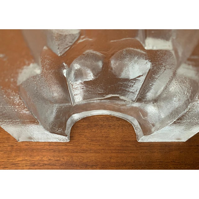 Vintage Swedish Glass Icon Series Maiden Sculpture by Bertil Vallien for Kosta Boda For Sale - Image 3 of 18