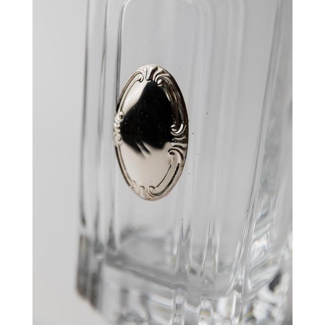 Vintage Glass Decanter in Clear Glass, 1980s For Sale - Image 11 of 13