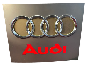 Audi Backlit NEON Sign, 1980s