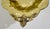 Mid Century Hammered Brass Scalloped Brass Footed Bowl Cachepot For Sale - Image 9 of 13