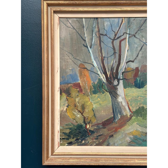 Bo Alnerud, Tree, 1947, Oil on Panel For Sale - Image 10 of 18