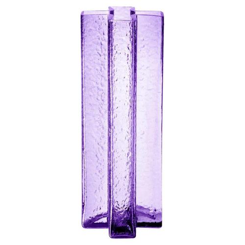 Glass Mid-Century Cross Blown Glass Vase by Bodil Kjaer for Cassina, Italy For Sale - Image 7 of 7
