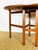 Scandinavian Round Drop Leaf Folding Dining Table in Teak, 1960s For Sale - Image 12 of 16