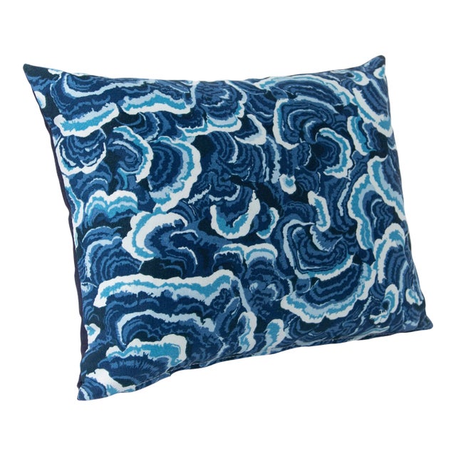 Contemporary Kendall Wilkinson + Navy Blue Pillow For Sale