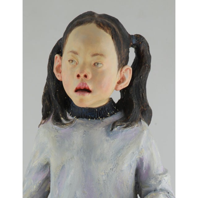 Original rare unique sculpture by chinese social artist wei yi artist: wei yi (魏艺) title: li xiaohua (李小华) series:...